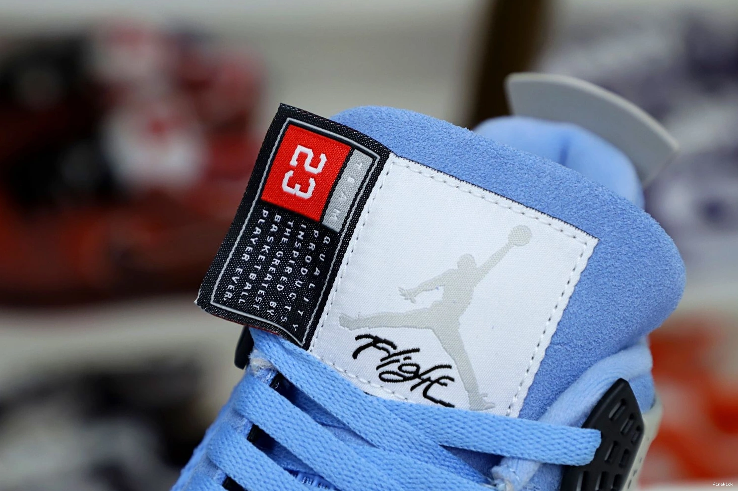 4 BLUE UNIVERSITY AIR JORDAN 0712